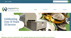 Desktop Screenshot of integratedwaste.com